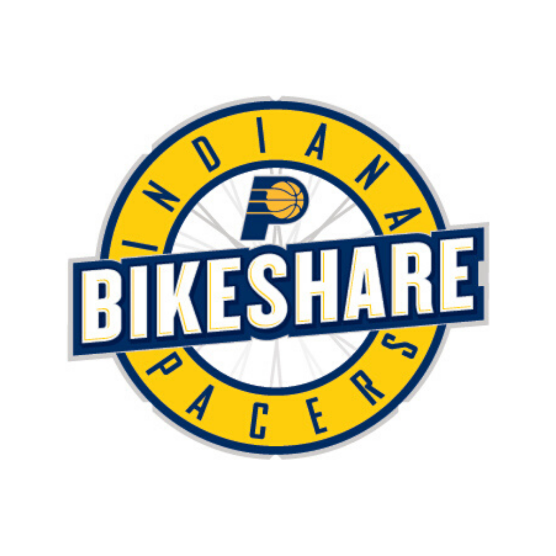 Indianapolis Pacers Bikeshare logo